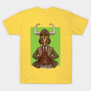 Viking Hipster Zombie T-Shirt